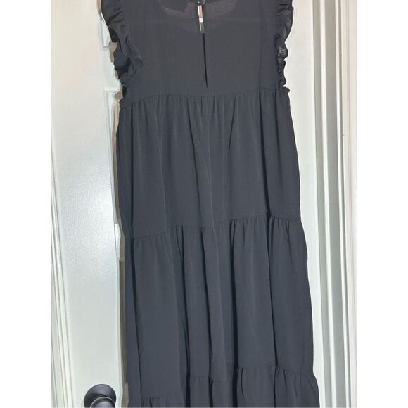 Asos Design tiered dress with ruffle at the sleeve area Size 4 - Picture 6 of 7